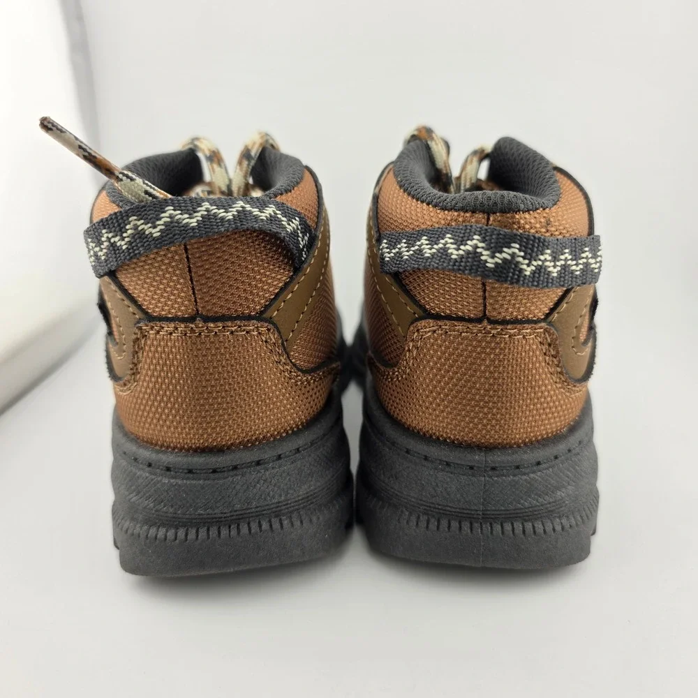 OshKosh B'gosh Vuelta Hiking Boots Toddler Size 12 Brown EXCELLENT Outdoor Camp